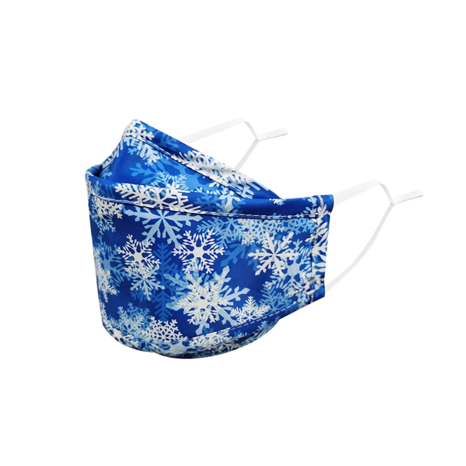 Тканевый моющийся дышащий регулируемый и многоразовый хлопковый шарф для