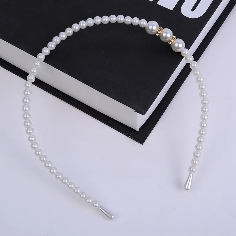 

New Korean Style Pearl Hair Band for Girl Women Hair Accessories for Girls Wedding Bridal Hair Jewelry 2019 New hair accessory