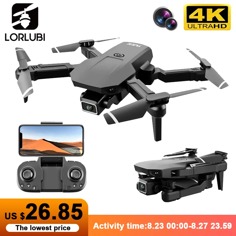 Дрон LORLUBI S68 с широкоугольной камерой 4k HD Wi Fi Fpv|Квадрокоптеры камерами| |