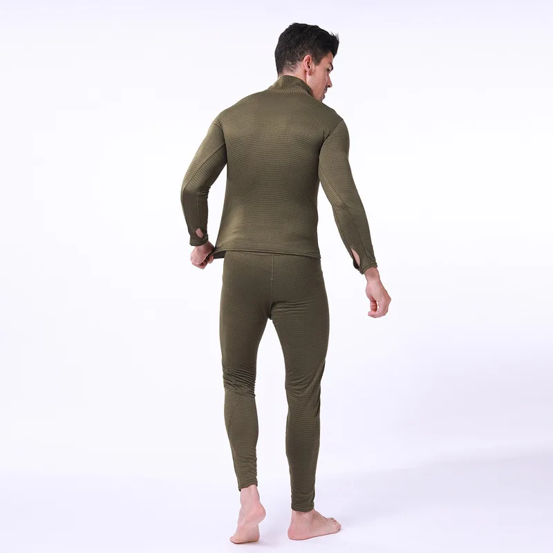 

ESDY Winter Thermal Underwear Sets Fleece Sweat Fitness Warm Long Johns Quick Drying Anti-microbial Underwear Sports Gym Clothes