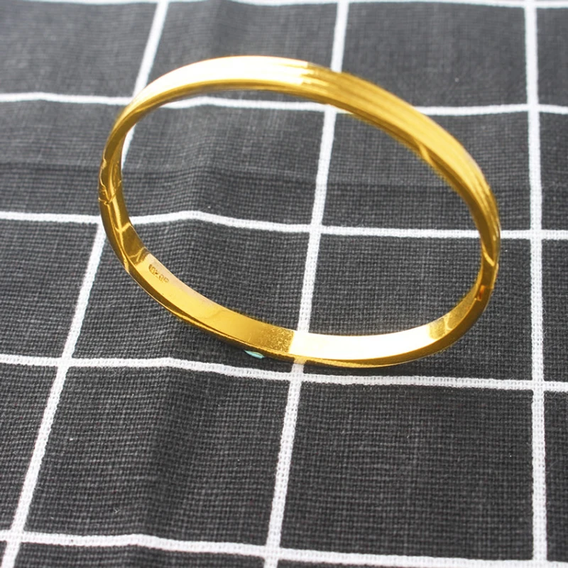 Женские свадебные браслеты браслет модные вечерние новый модный 24k золотой цвет