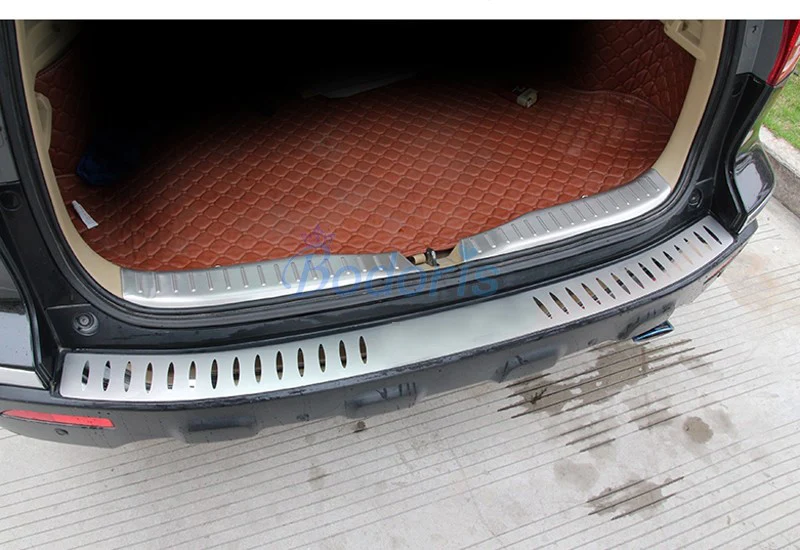 Защитная пластина для заднего багажника бампера дверного порога стайлинга