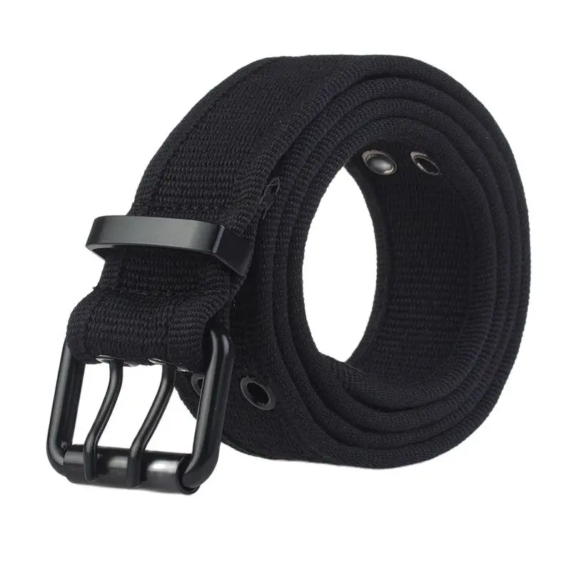 Мужские холщовые ремни хорошего качества роскошный трикотажный нейлоновый