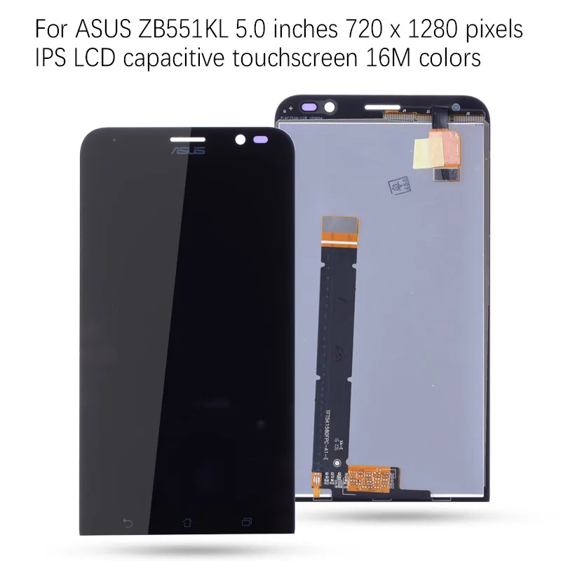 Для Asus Zenfone Go zc500tg zb500kl zc451tg zb500kg zb452kg zb551kl zb552kl ЖК-дисплей с сенсорным дигитайзером в