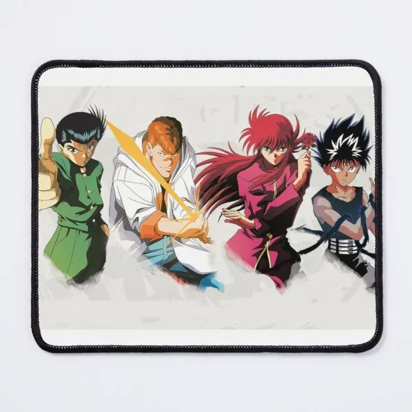 

Коврик для мыши Yu Hakusho со звездами, Настольный Коврик для компьютерной печати, Игровая клавиатура, мужской ковер для игры в аниме