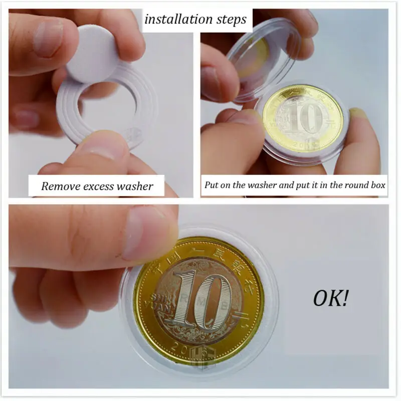 Новое поступление деревянный Дисплей держатель 50 шт в наборе ящик для хранения