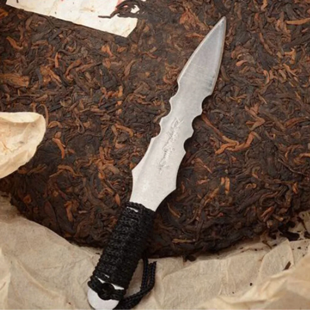 (No Blade) 1 PCS Stainless Steel Puerh Tea Knife Needle Puer Cone Thickening Outdoor EDC Self Defense Tool | Безопасность и защита