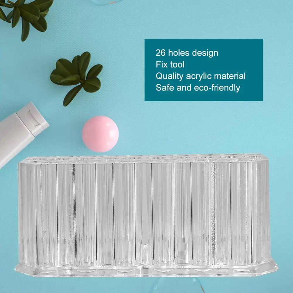 26 Сетки Косметическая кисть для хранения Чехол Губная Помада Держатель Карандаш