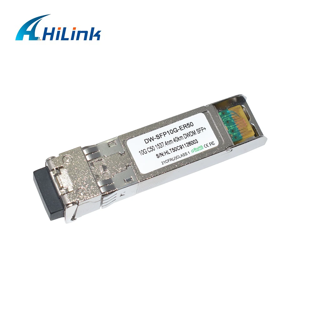 4 шт./лот! 10 ГБ/сек. DWDM 40 км SFP + CH50 1537 нм оптические приемопередатчики совместимые с