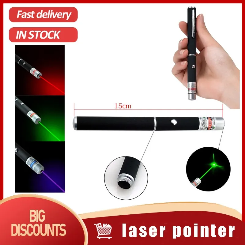 NEW Pet cat toys Laser Pointer Pen Sight 5MW High Power Green powerful Blue Red Dot Cycling pointer Light | Спорт и развлечения