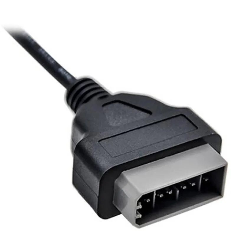 Для Нисан 14-контактный OBD1 до 16 Pin OBD2 автомобильный диагностический