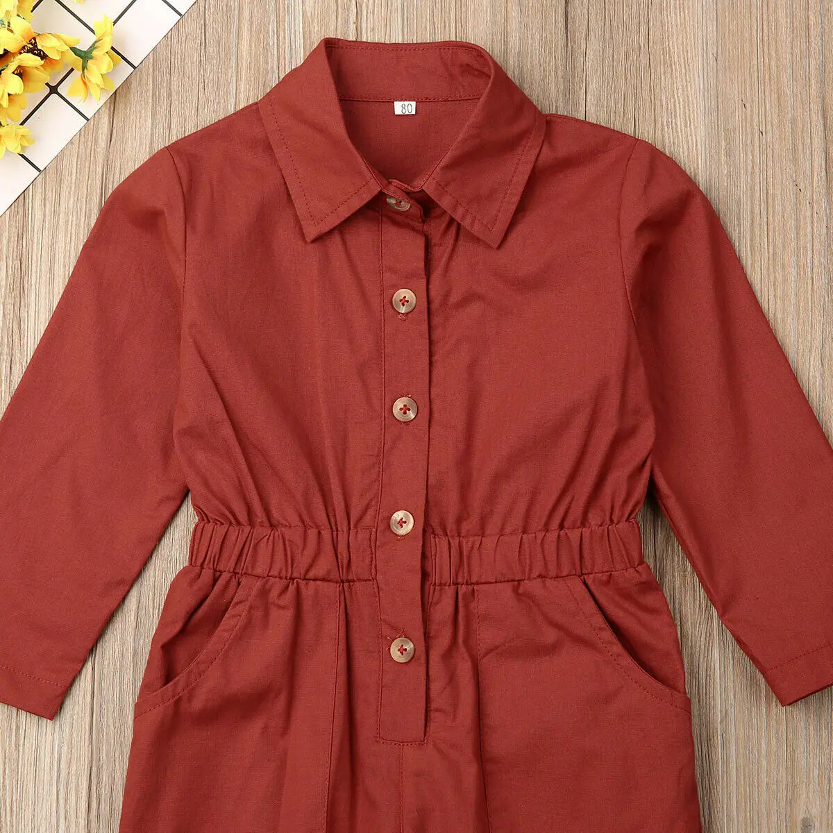 Детские комбинезоны для маленьких девочек комбинезон с длинными рукавами штаны