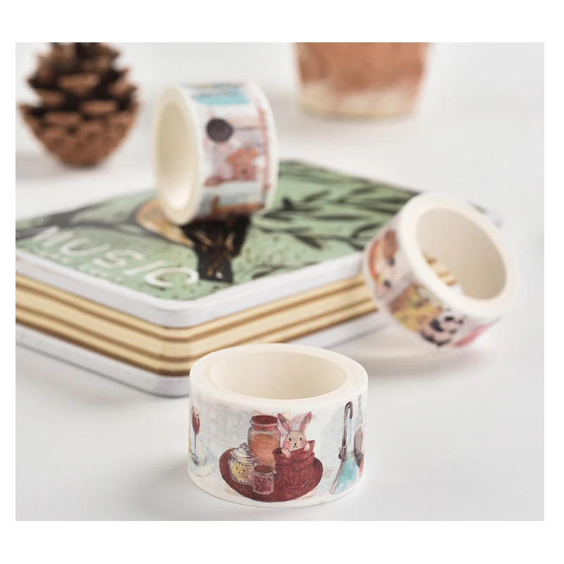 3 шт./кор. японские канцелярские принадлежности для скрапбукинга васи лента Набор