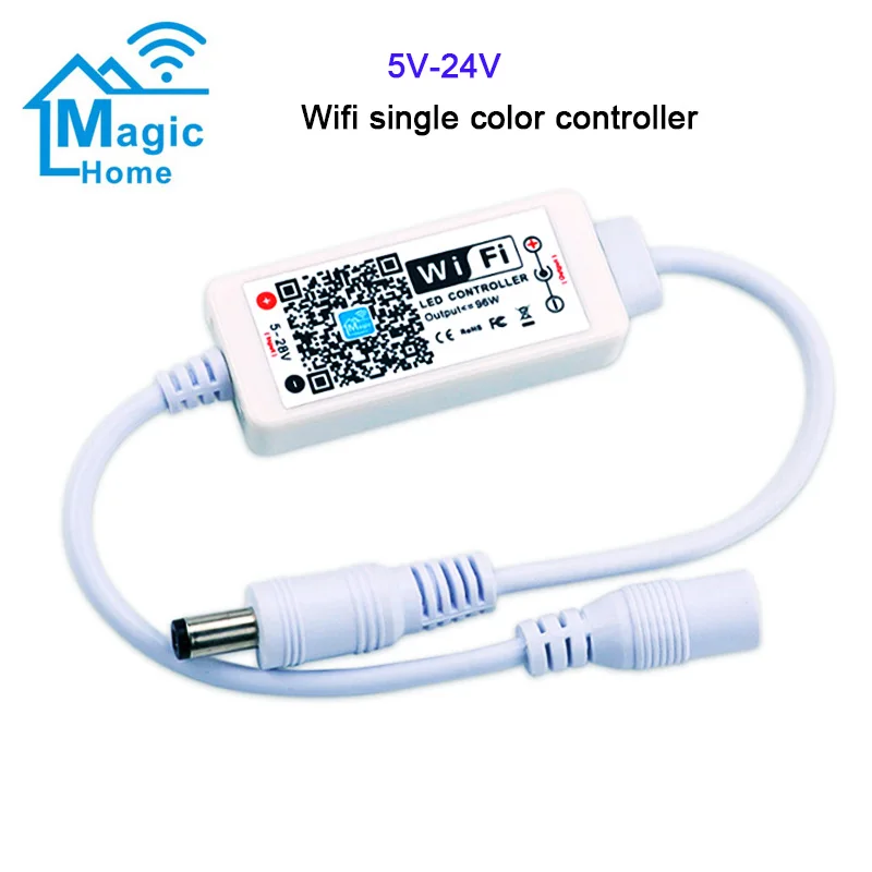 

Magic Home Bluetooth Wireless WiFi Remote,RGB/RGBW IR RF LED Controller DC5V 12V 24V for 5050 WS2811 WS2812B Pixel Led Strip