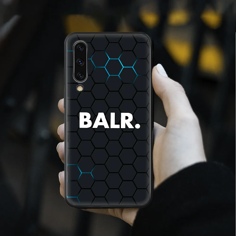 

Luxury brand BALR Phone Case cover hull For SamSung Galaxy A 3 5 7 10 20 30 40 50 51 70 71 e s plus black Shell Soft Back Trend