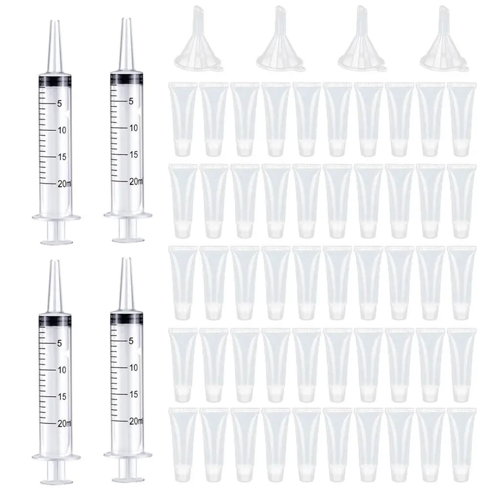 

100 шт. 10 мл блеск для губ прозрачный наполнитель пустой контейнер дополнение трубка губная помада шланг для девочек Косметика сделай сам