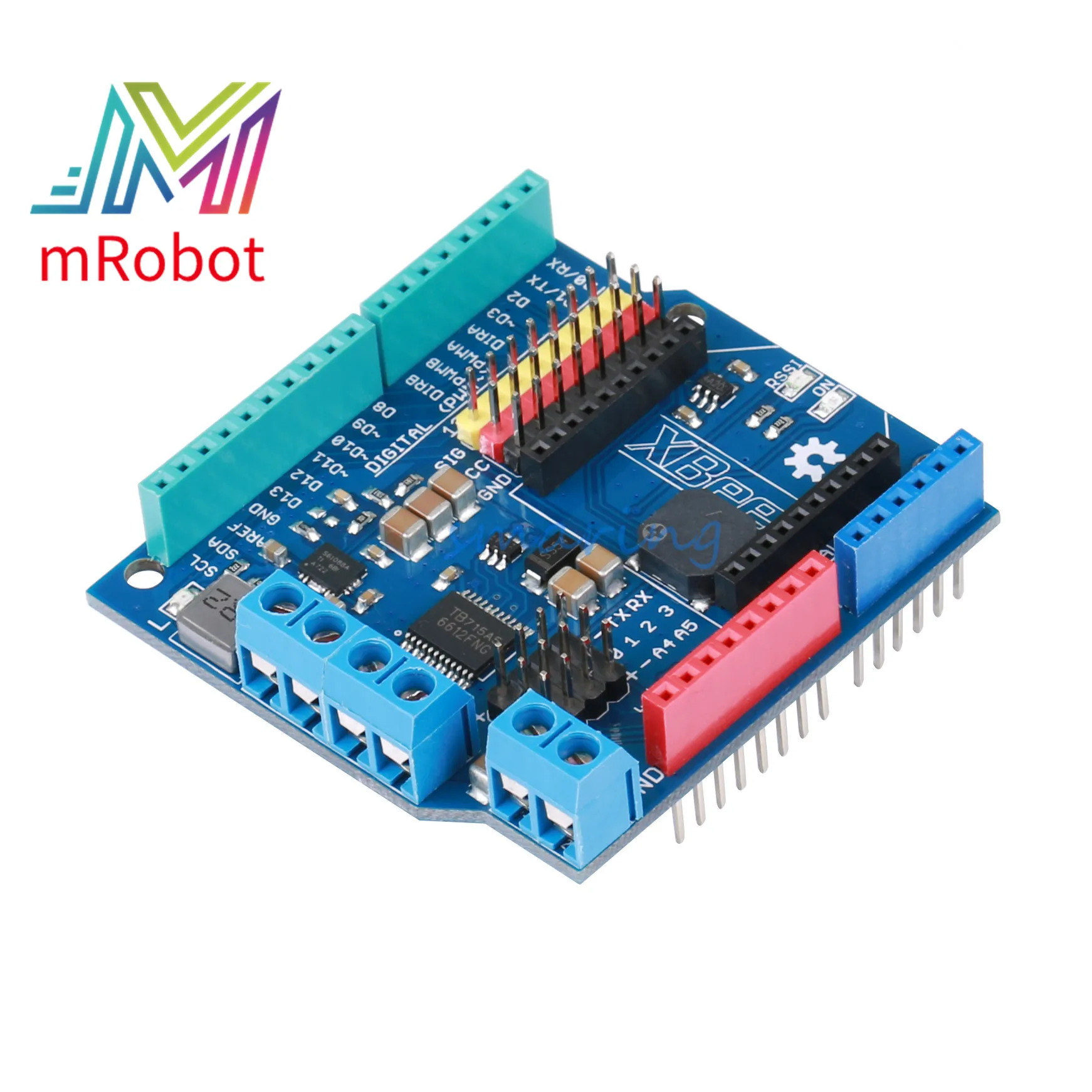 

Макетная плата, Многофункциональный модуль расширения двигателя для Arduino PM-R3, интеллектуальная Автомобильная плата привода