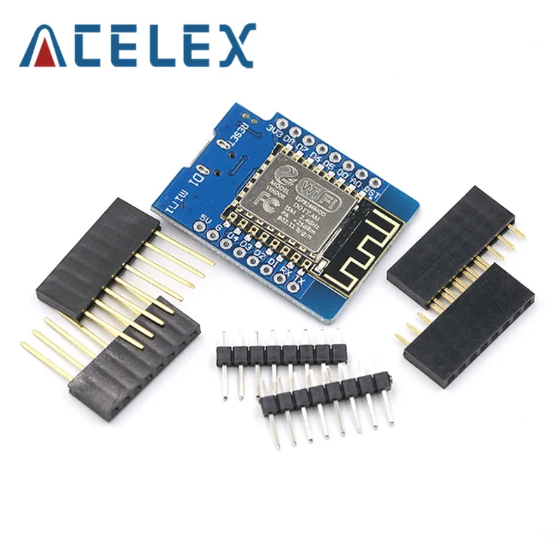 5 шт. D1 mini V1 - Mini NodeMcu 4M байт Lua Wi-Fi плата разработки Интернета вещей ESP8266 от WeMos |