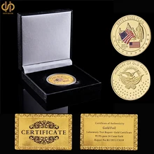 Дизайнерский американский флаг Betsy Ross сувенирная монета США