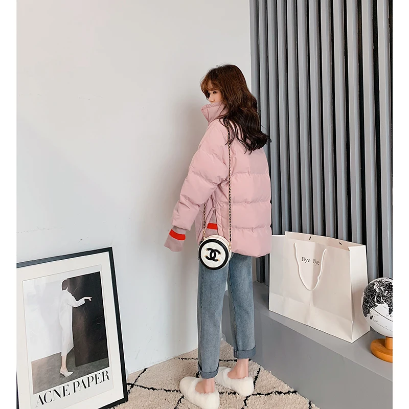 

Women's padded jacket winter thickened small fragrant short bread coat cotton coat loose cotton coat winter coat