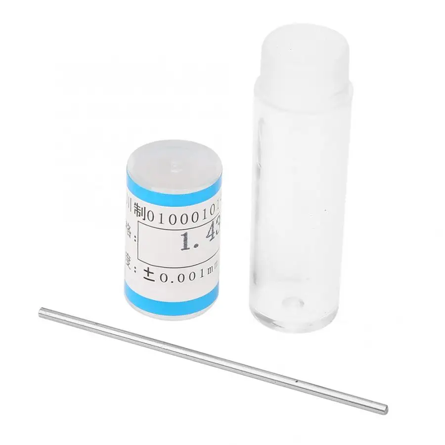 

Carpenter Tools 50pcs 1-1.49mm Plug Pin Gage Set 0.001mm Tolerance Bearing Steel Accuracy Tool