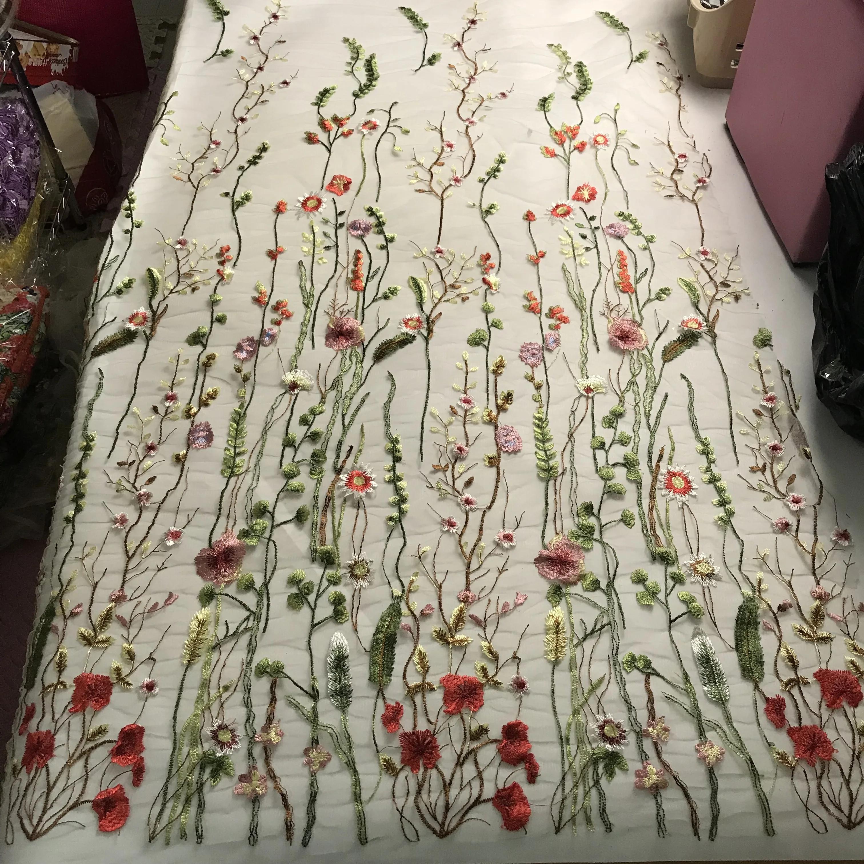 5 ярдов новейшая африканская кружевная ткань белое высокое качество Тюль Вышивка