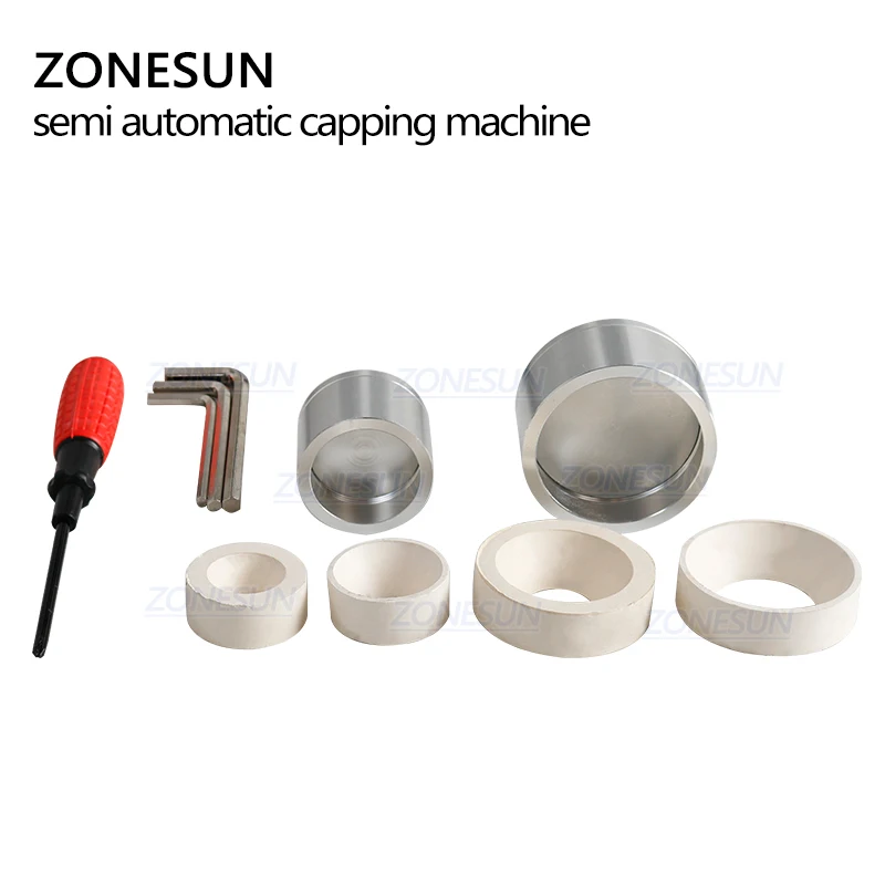 Настольная электрическая машина ZONESUN для укупорки пластиковых бутылок с