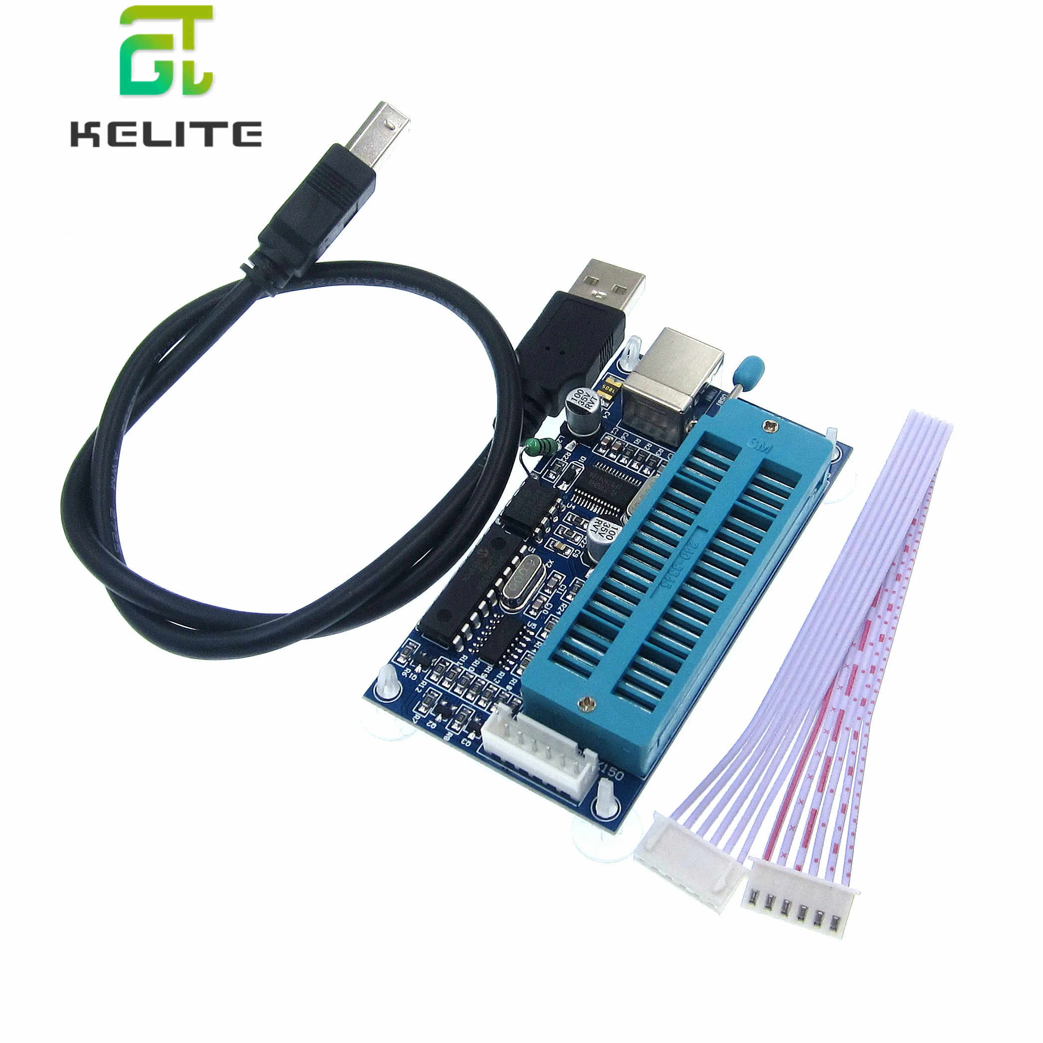 Программатор ICSP PIC K150 автоматическое программирование по USB разработка