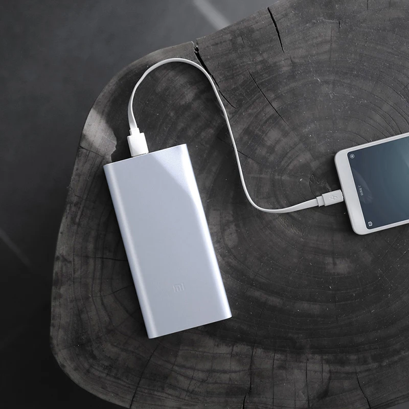 Внешний аккумулятор Xiaomi Mi Power Bank 2i 10000 мАч 18 Вт быстрая зарядка внешний PLM09ZM с