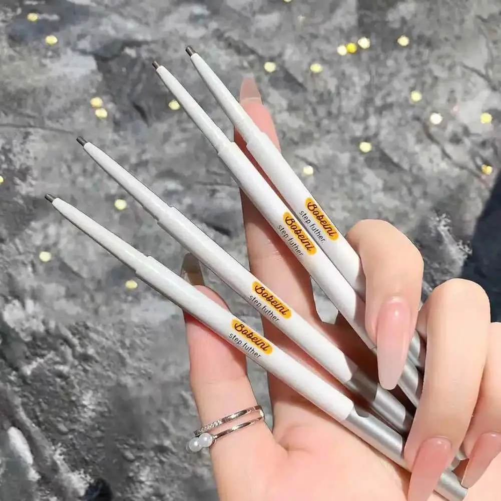 

6 Colors Double-ended Ultra-fine Ultra-fine Eyebrow Penci Waterproof Sweat-proof Does Not Take Off Makeup Eyebrow Pencil