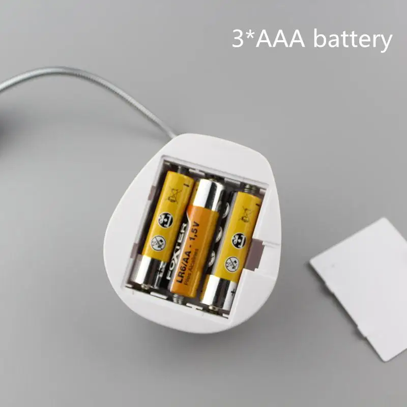 Гибкая Настольная лампа мини светодиодный светильник Портативный для чтения