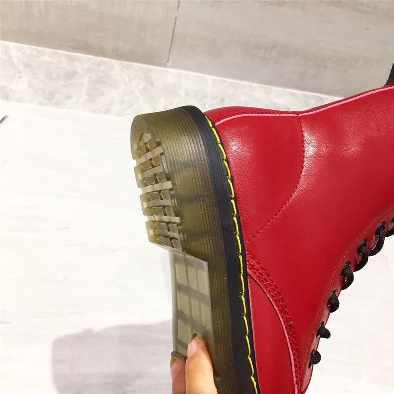 Bootee/ женские ботинки на низком каблуке; женские ботильоны; роскошные дизайнерские ботинки с круглым носком; женские короткие ботинки со шнуровкой в стиле рок