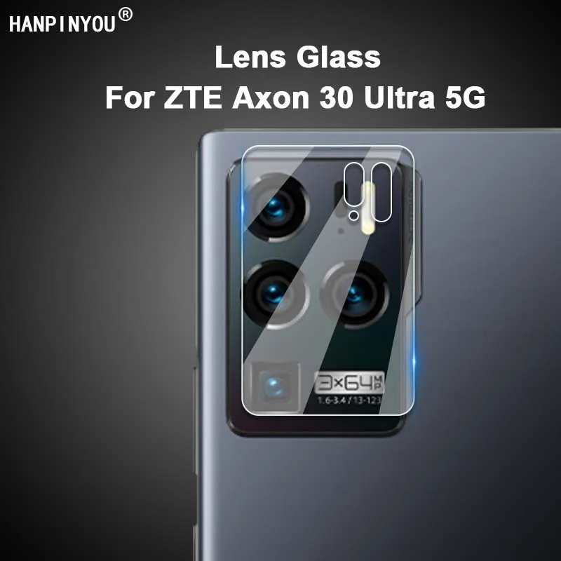 

For ZTE Axon30 Axon 30 Ultra / Pro 5G Clear Ultra Slim Back Rear Camera Lens Protector Cover Soft Tempered Glass Protection Film