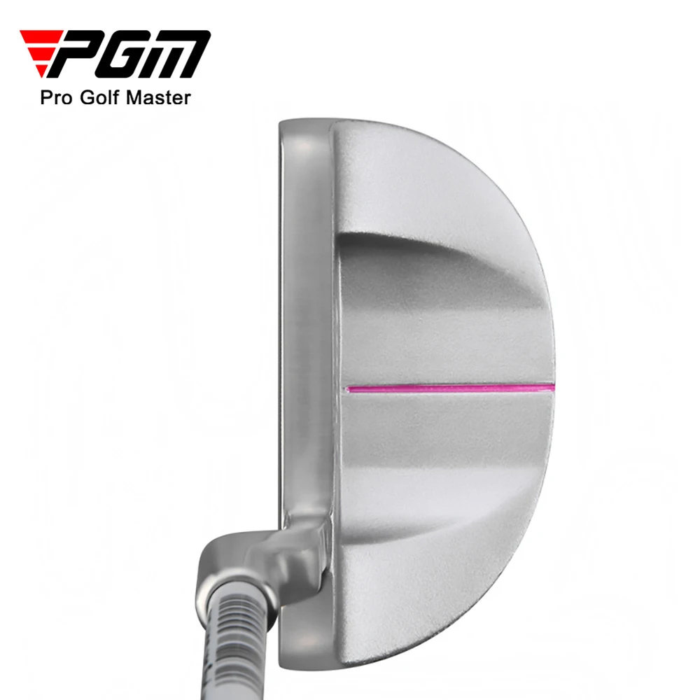 

Golf Clubs PGM YB-013M Women's Stainless Steel Small Half-Round Putter Cue Shaft Head Rubber Grip Beginner Training Aids TUG030