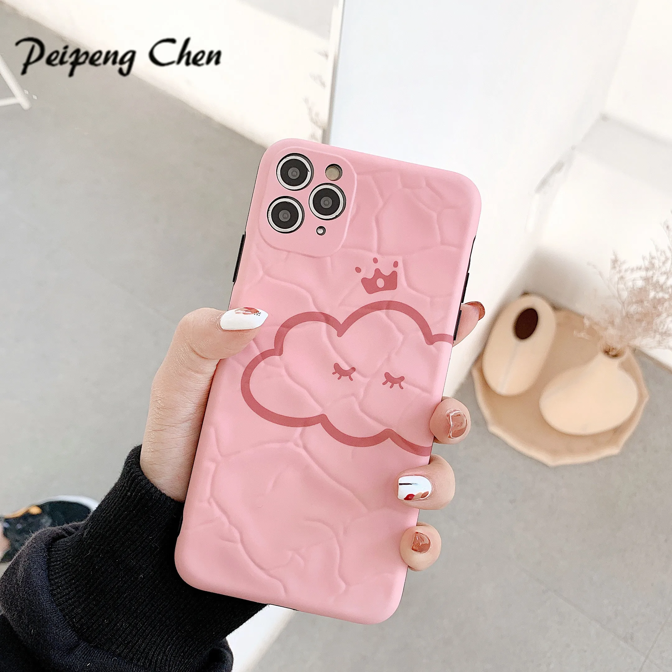 Силиконовый чехол с рисунком для телефона iPhone 11 Pro Max X S XR чехлы защитными линзами