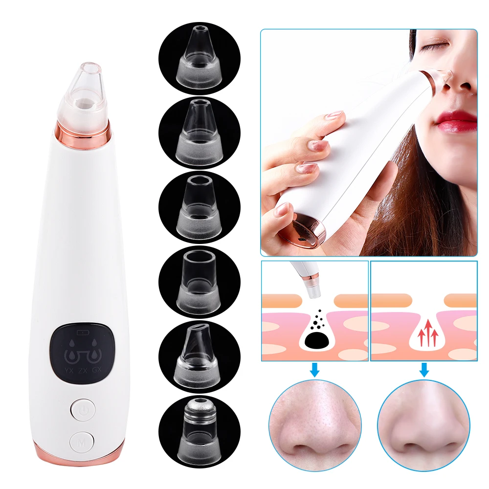 Электрический прибор для удаления черных точек с черными точками пор и акне