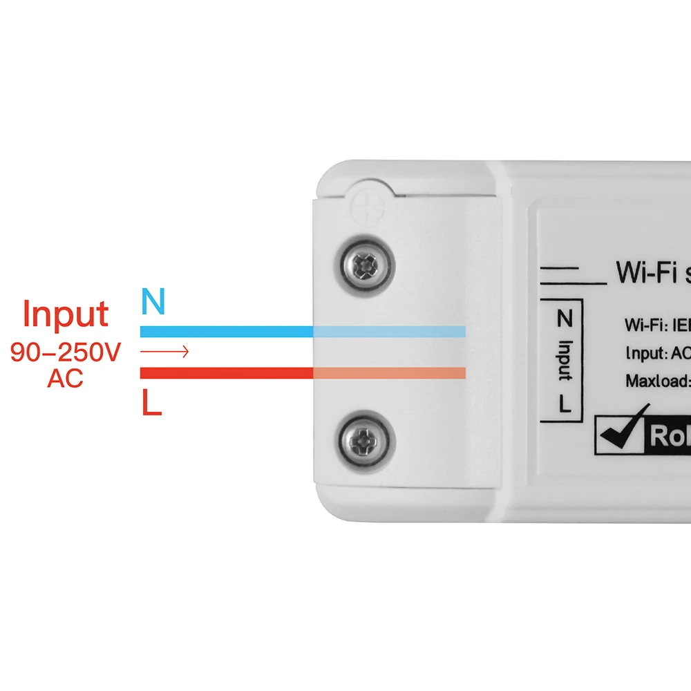 90V--250V переменного тока 50/60 Гц Домашний Мини WI-FI smart timer смарт-модуль автоматизации