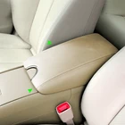 Аксессуары для автомобиля, подлокотник центральной консоли, кожаный чехол, наклейка, отделка для Infiniti G37 2010 2011 2012 2013 2014, бежевый