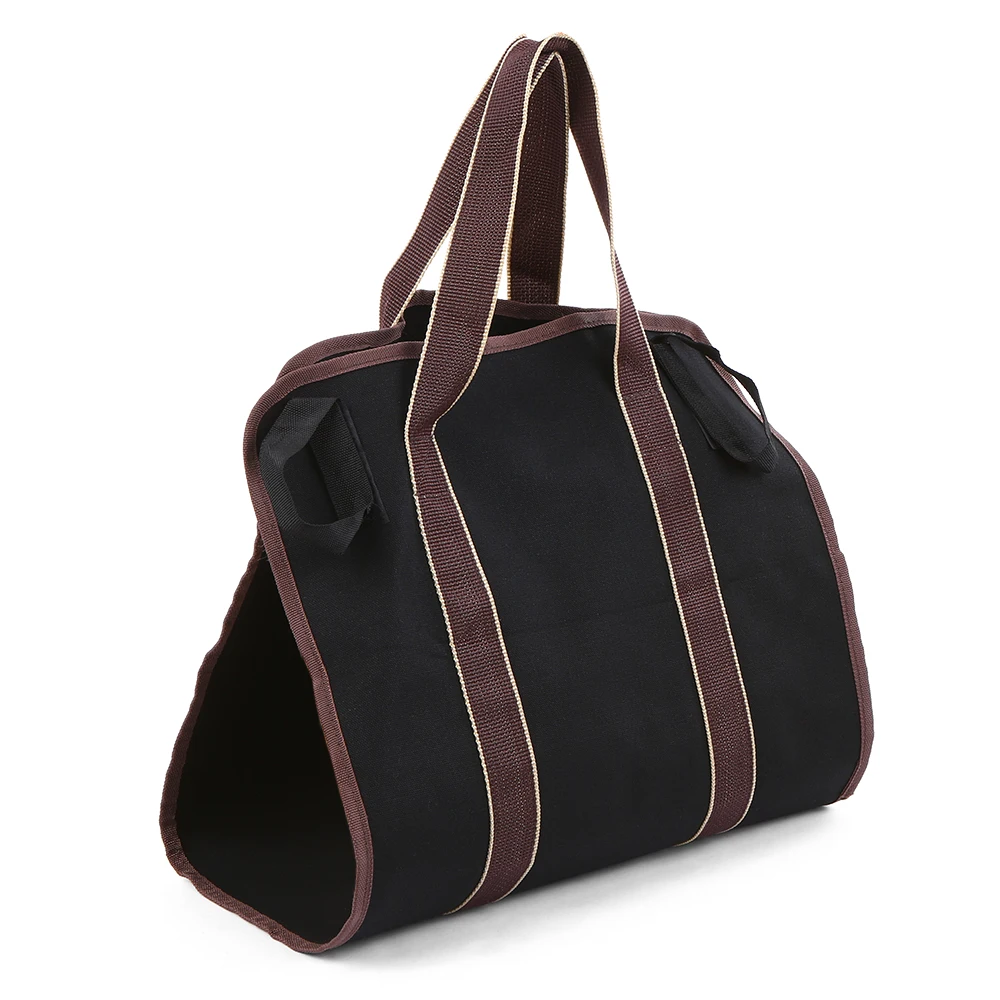 Дрова несущая сумка большой емкости холст деревянная дрова держатель для камины