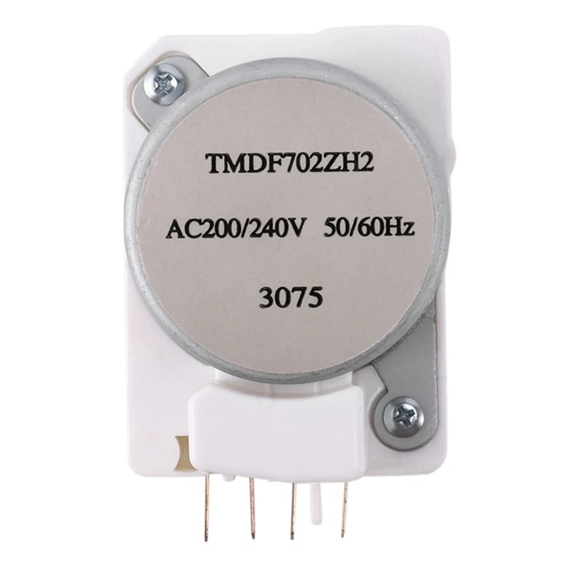 

2Pcs Refrigerator Defrost Timer Refrigerator Defrost Timer Defrost Controller Starter TMDF702ZH2