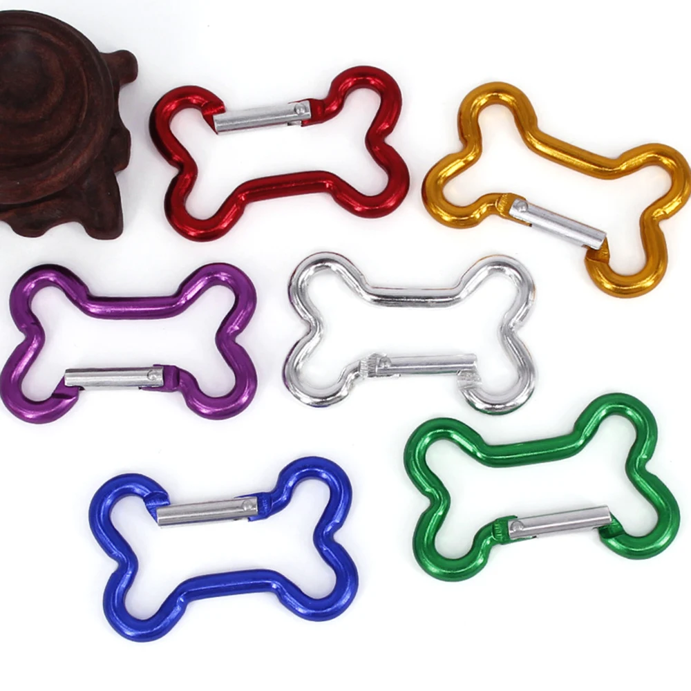 Многофункциональный Карабин брелок алюминиевый сплав кость карабин вращающийся