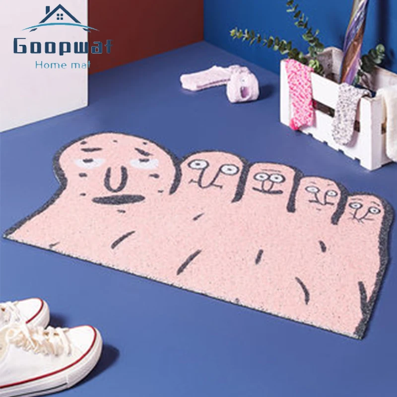 Коврики для дверей в скандинавском стиле Нескользящие впитывающие коврики из