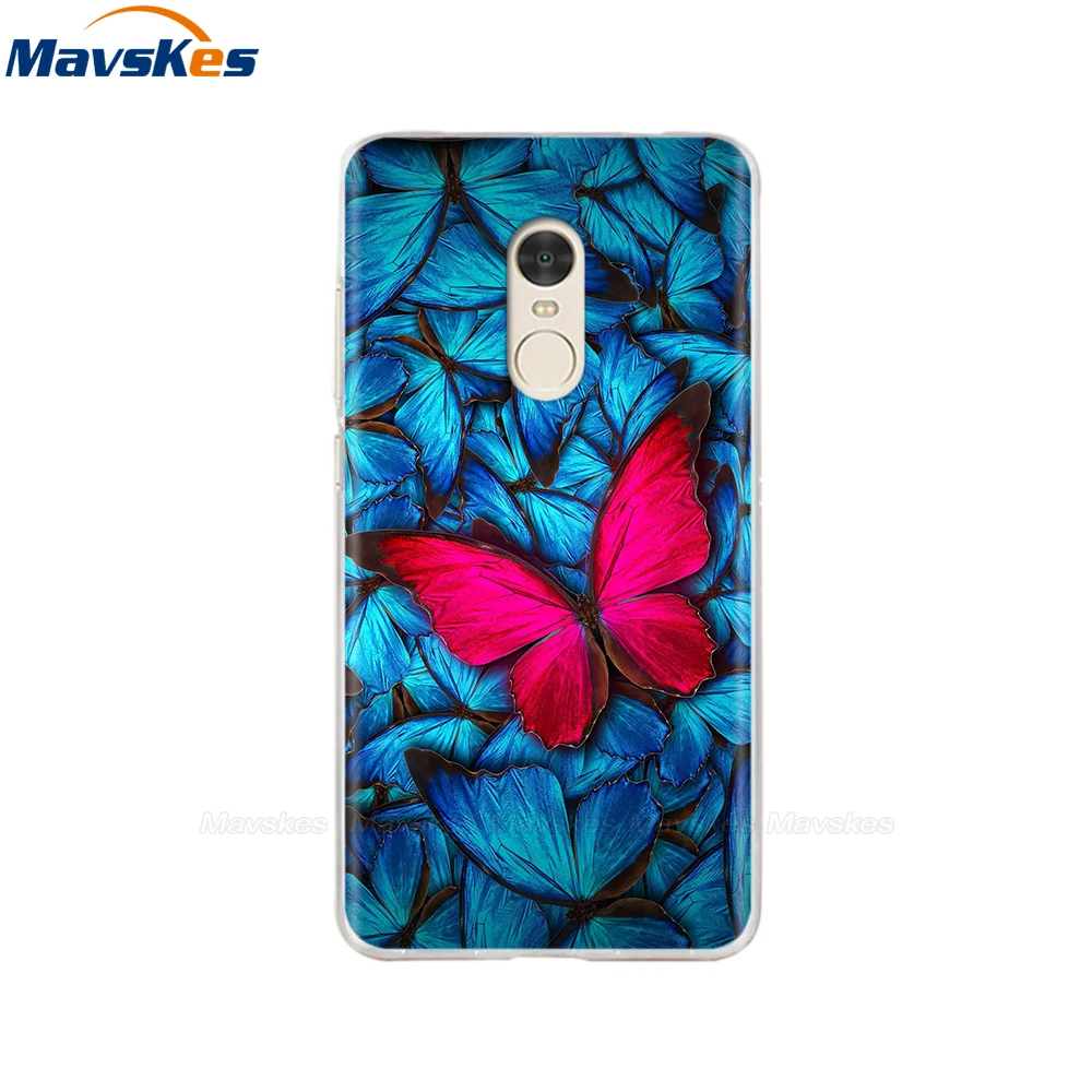 soft silicone 5 5 for xiaomi redmi note 4x global version case cover painting tpu phone for xiaomi redmi note 4 cases funda free global shipping