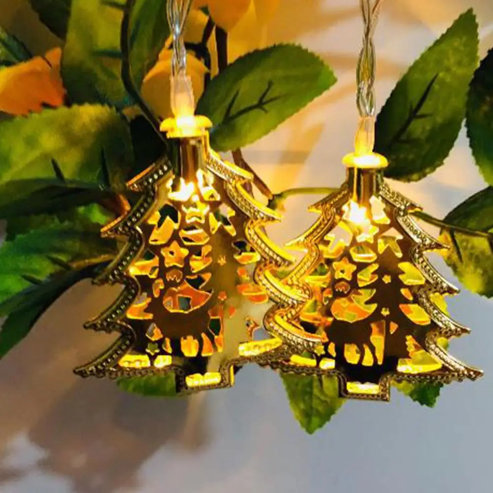 HobbyLane Рождественская светодиодная гирлянда светильник s из кованого железа олень