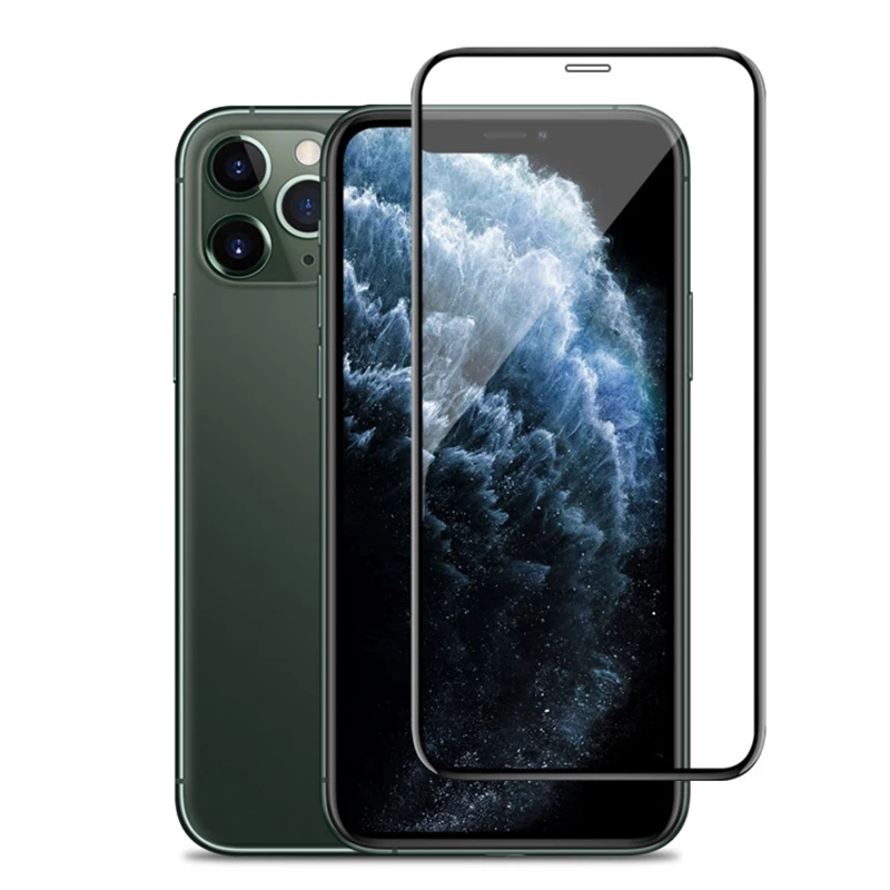 9H 2.5D Защитное стекло для iPhone 12 Mini 11 Pro Max SE XR X XS закаленное Max|Защитные стёкла и