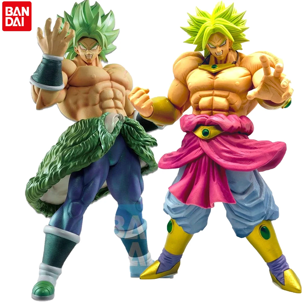 Фигурка Драконий жемчуг BANDAI DBZ Super Saiyan Broly полная мощность Ichibansho D B Vs Omnibus 30 см