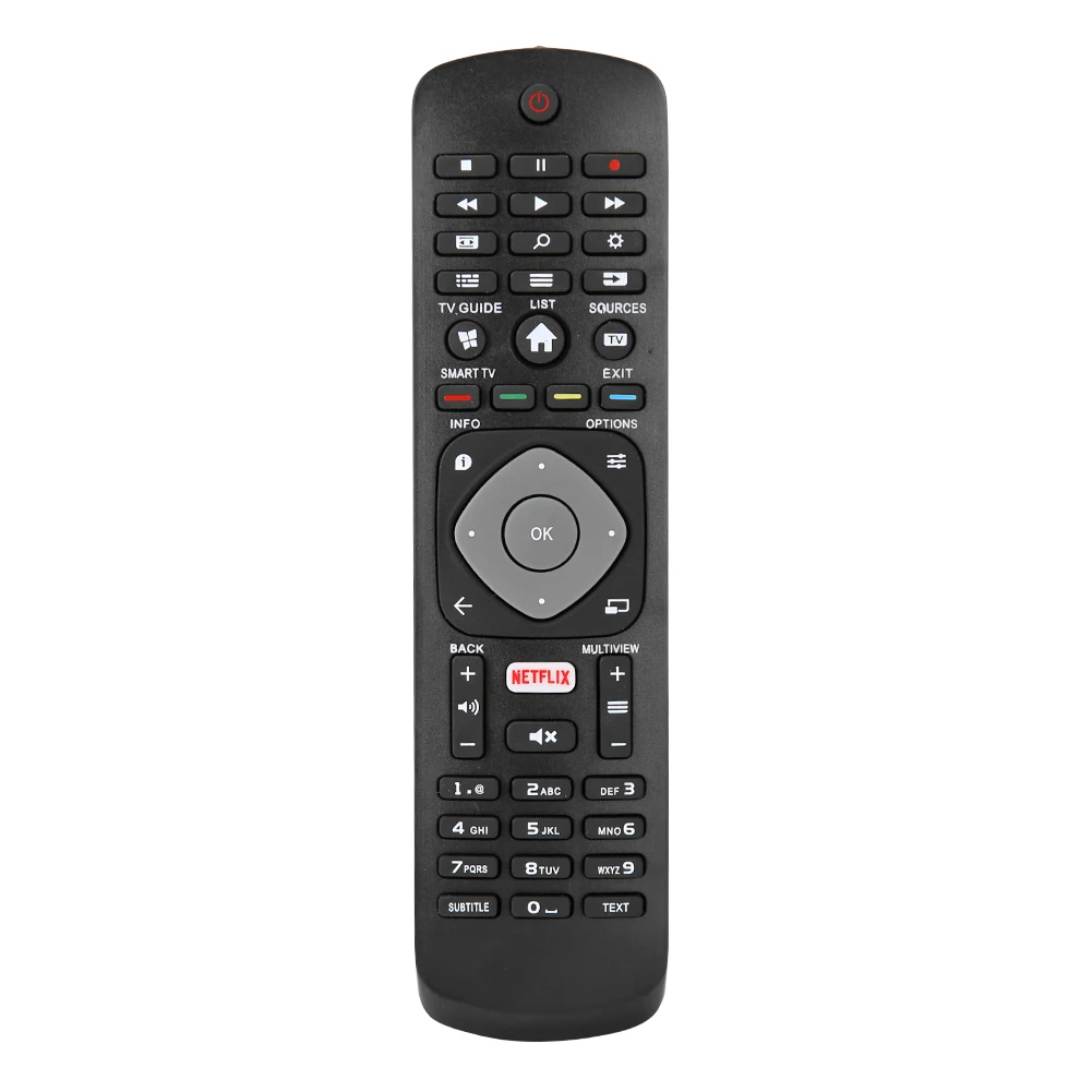 

Television Remote Control Household Bedroom Replacement Accessories for PHILIPS TV with netflix HOF16H303GPD24 398GR08B