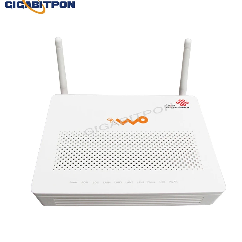 

GPON/EPON Huawei HG8347R ONU ONT SC UPC interface 1GE+3FE+1TEL+1USB+Wifi fiber optic network modem with power and box