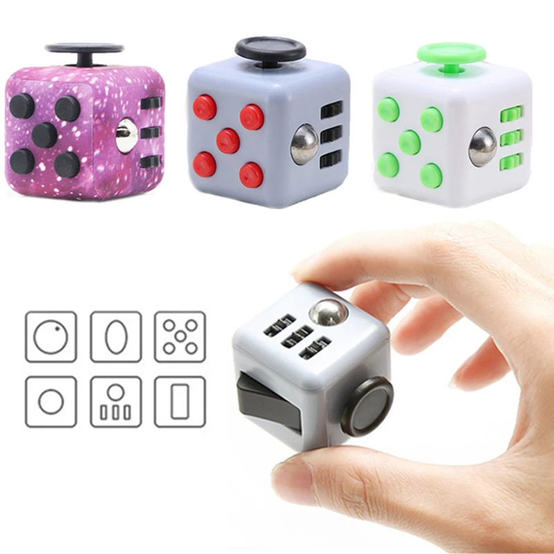 

Nicce Finger Fidget Relief Toy Anxiety Stress Relief Dice Sensory Toy For Adult Decompression Adhd Autism Fingertip Gyro Toy