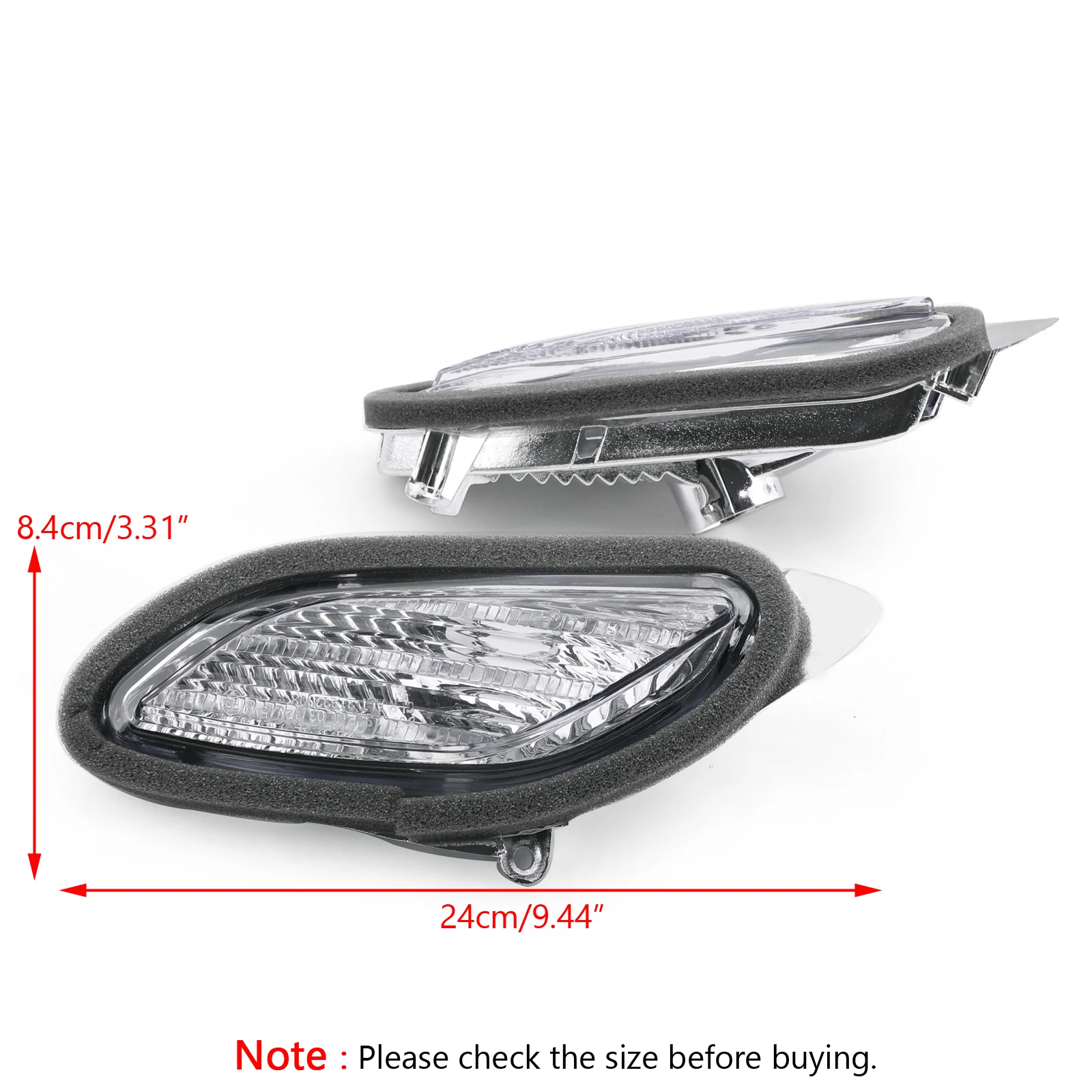 Areyourshop для Honda ST1300 2002-2009 мотоцикл Замена Передние поворотники светильник объектив прозрачный индикатор мигалка крышка